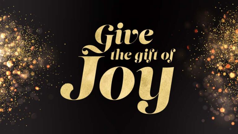 Give the gift of Joy