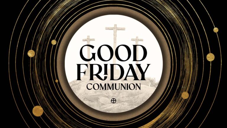 Good Friday Communion