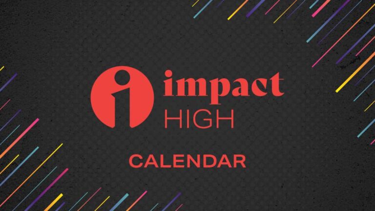 Impact High Oak Ridge Calendar