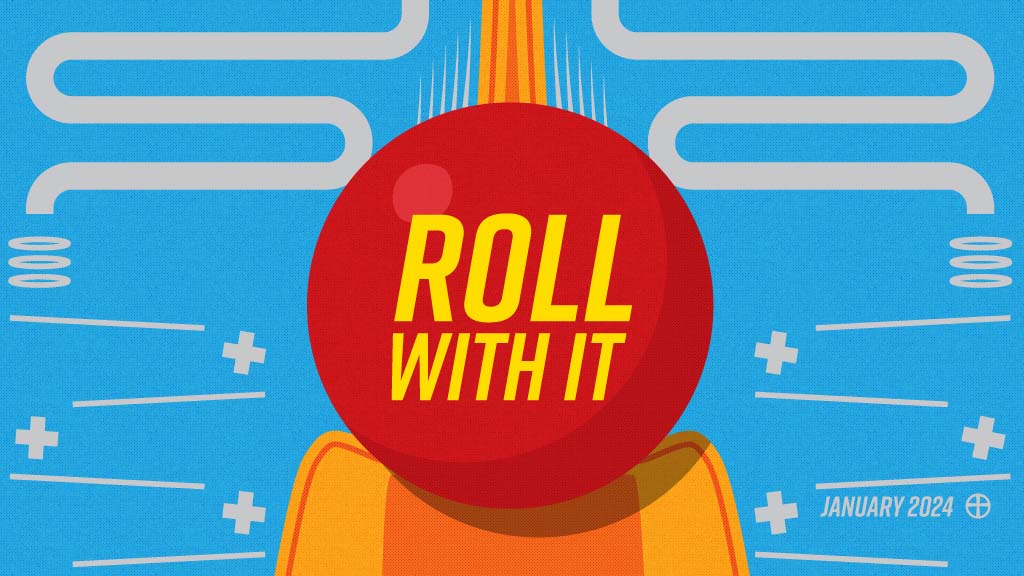 Roll With It Series Graphic